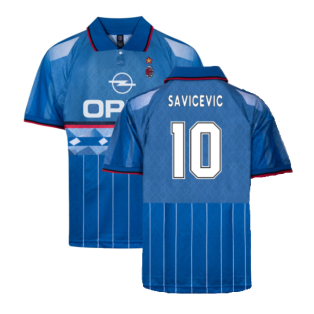 1996 AC Milan Fourth Retro Football Shirt (Savicevic 10)