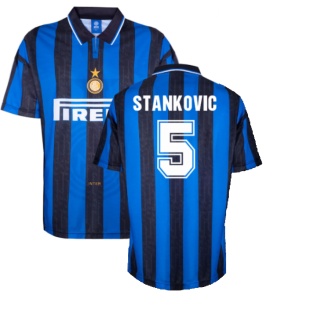 1996 Inter Milan Home Shirt (STANKOVIC 5)