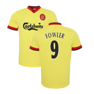 1997-1998 Liverpool Away Retro Shirt (FOWLER 9)