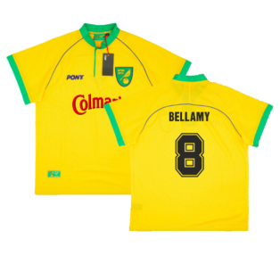 1997-1999 Norwich City Home Pony Reissue Shirt (Bellamy 8)