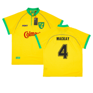1997-1999 Norwich City Home Pony Reissue Shirt (Mackay 4)