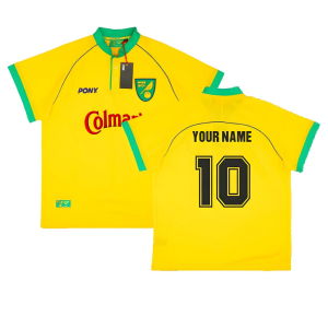 1997-1999 Norwich City Home Pony Reissue Shirt