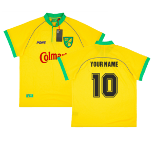 1997-1999 Norwich City Home Pony Reissue Shirt