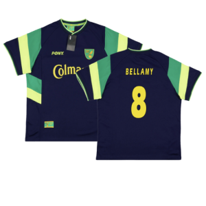 1997-1999 Norwich City Third Pony Retro Shirt (Bellamy 8)