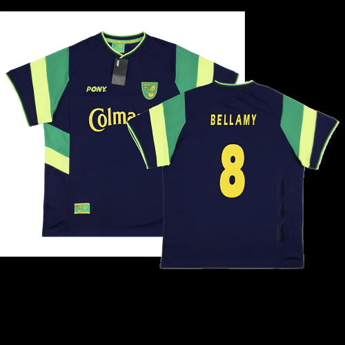 1997-1999 Norwich City Third Pony Retro Shirt (Bellamy 8)
