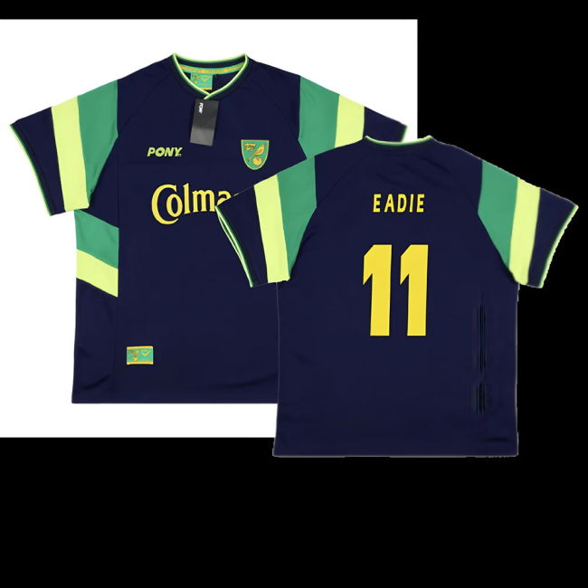 1997-1999 Norwich City Third Pony Retro Shirt (Eadie 11)