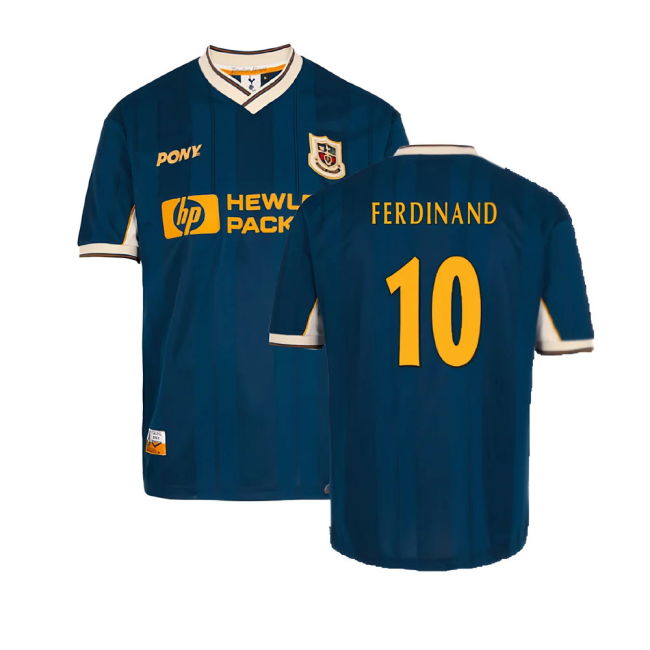 1997-1999 Tottenham Away Pony Reissue Shirt (Ferdinand 10)