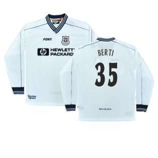 1997-1999 Tottenham Home LS Pony Retro Shirt (Berti 35)