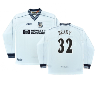 1997-1999 Tottenham Home LS Pony Retro Shirt (Brady 32)