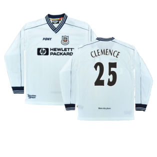 1997-1999 Tottenham Home LS Pony Retro Shirt (Clemence 25)