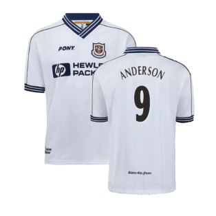 1997-1999 Tottenham Home Pony Retro Shirt (Anderson 9)