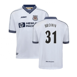 1997-1999 Tottenham Home Pony Retro Shirt (Brown 31)