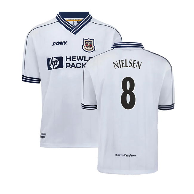 1997-1999 Tottenham Home Pony Retro Shirt (Nielsen 8)