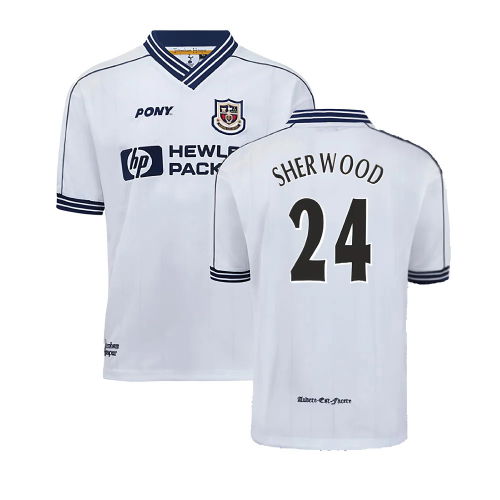 1997-1999 Tottenham Home Pony Retro Shirt (Sherwood 24)