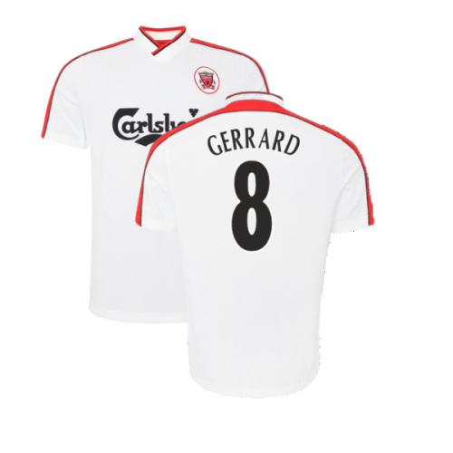 1998-1999 Liverpool Away Retro Shirt (GERRARD 8)