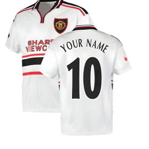 1999 Manchester United Away Football Shirt