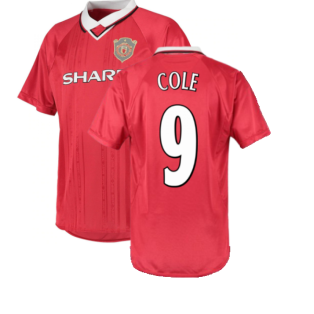 1999 Manchester United Champions League Shirt (COLE 9)