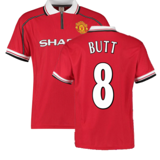 1999 Manchester United Home Football Shirt (BUTT 8)