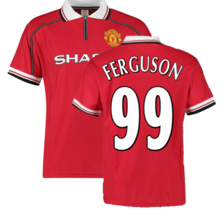 1999 Manchester United Home Football Shirt (FERGUSON 99)