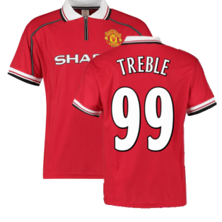 1999 Manchester United Home Football Shirt (Treble 99)