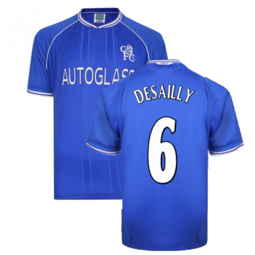 2000-2001 Chelsea Home Shirt (DESAILLY 6) 2000-2001 Chelsea Home Shirt (DESAILLY 6)