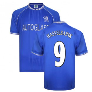 2000-2001 Chelsea Home Shirt (Hasselbaink 9)