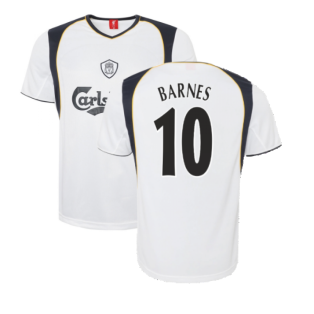 2001-2002 Liverpool Away Retro Shirt (BARNES 10)