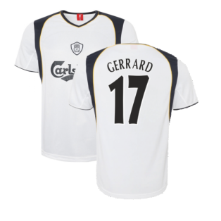 2001-2002 Liverpool Away Retro Shirt (GERRARD 17)