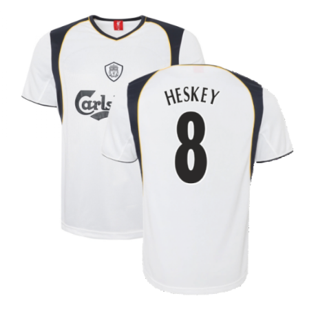 2001-2002 Liverpool Away Retro Shirt (Heskey 8)