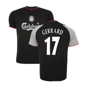 2002-2003 Liverpool Away Retro Shirt (GERRARD 17)