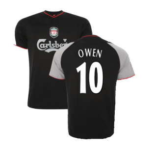 2002-2003 Liverpool Away Retro Shirt (Owen 10)