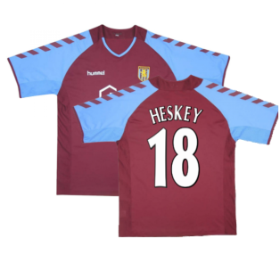 2004-2005 Aston Villa Home Shirt ((Mint) XL) (HESKEY 18)