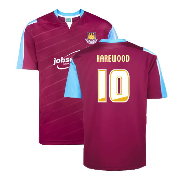 2005 West Ham Home Play Off Final Shirt (Harewood 10)