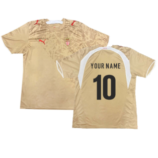 2006-2007 Monaco Away Shirt (Your Name)