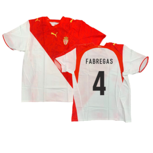 2006-2007 Monaco Home Shirt (FABREGAS 4)