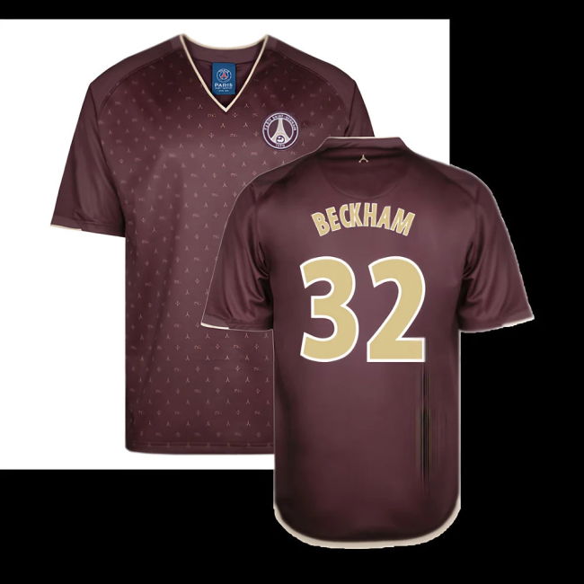 2006-2007 PSG Away Retro Shirt (BECKHAM 32)
