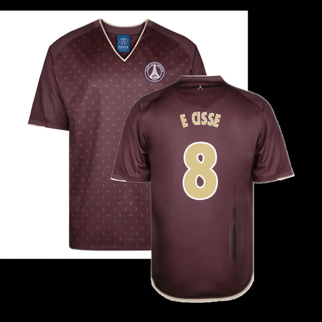 2006-2007 PSG Away Retro Shirt (E Cisse 8)