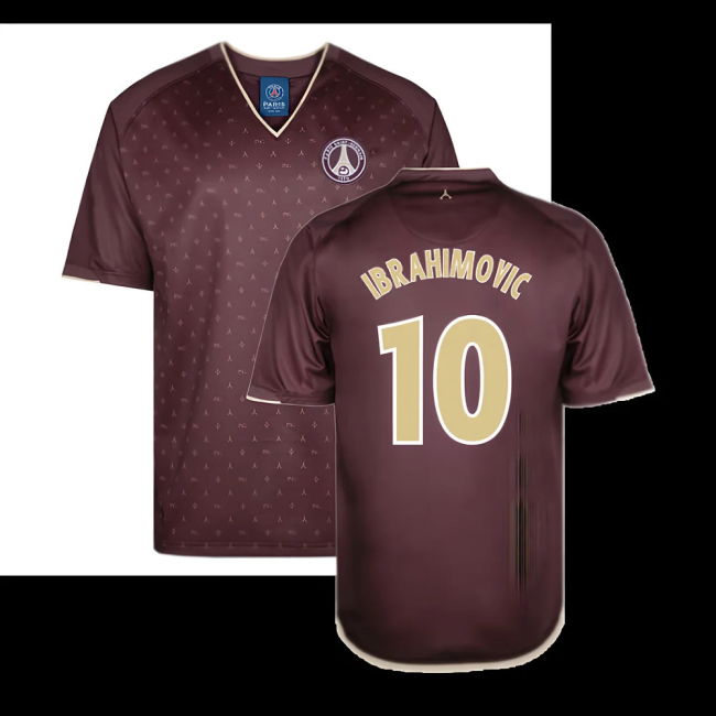 2006-2007 PSG Away Retro Shirt (IBRAHIMOVIC 10)