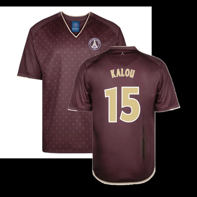 2006-2007 PSG Away Retro Shirt (Kalou 15)