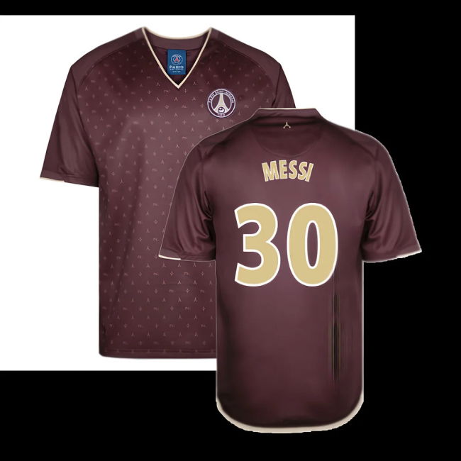 2006-2007 PSG Away Retro Shirt (MESSI 30)