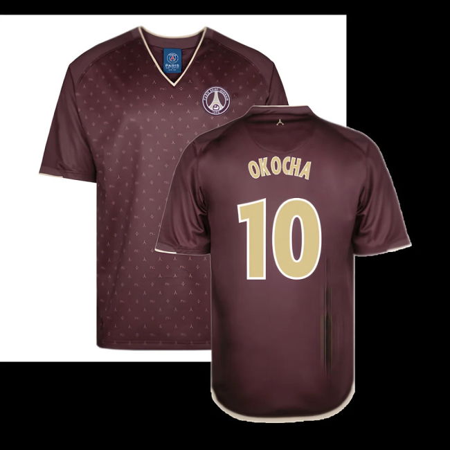 2006-2007 PSG Away Retro Shirt (Okocha 10)