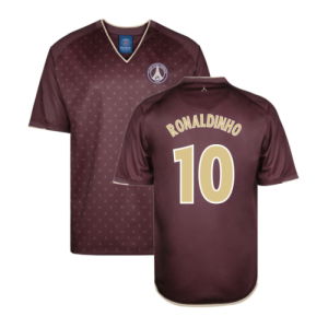 2006-2007 PSG Away Retro Shirt (RONALDINHO 10)