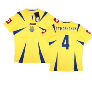 2006-2007 Ukraine Home Shirt (Tymoshchuk 4)