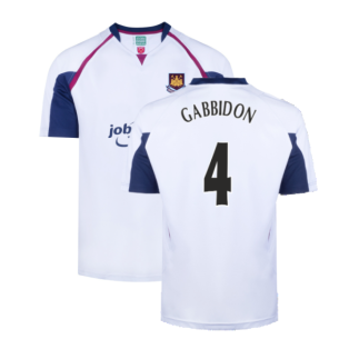 2006 West Ham FA Cup Final Shirt (Gabbidon 4)