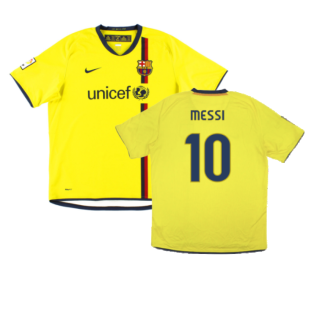 2008-2009 Barcelona Away Shirt (Kids) (Messi 10)