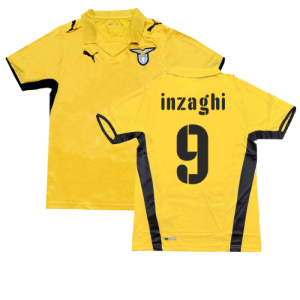 2008-2009 Lazio Away Shirt (INZAGHI 9)