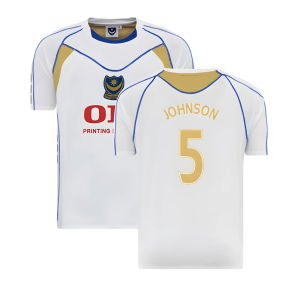 2008 Portsmouth FA Cup Final Away Shirt (Johnson 5)