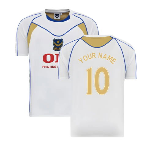 2008 Portsmouth FA Cup Final Away Shirt (Your Name)