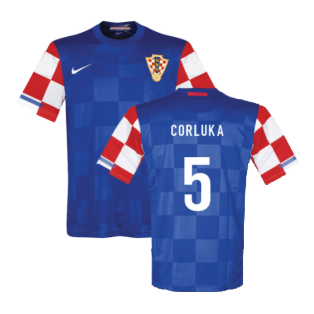 2010-2011 Croatia Away Shirt (Corluka 5)