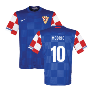 2010-2011 Croatia Away Shirt (Modric 10)